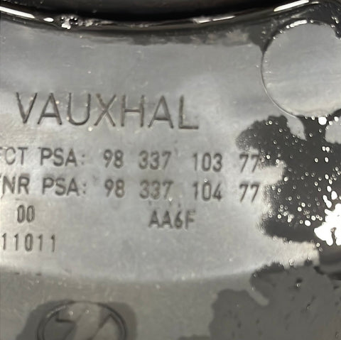 VAUXHALL VIVARO STEEL WHEEL CENTER CAP 5 STUD 2019-2024 P/N 9833710377