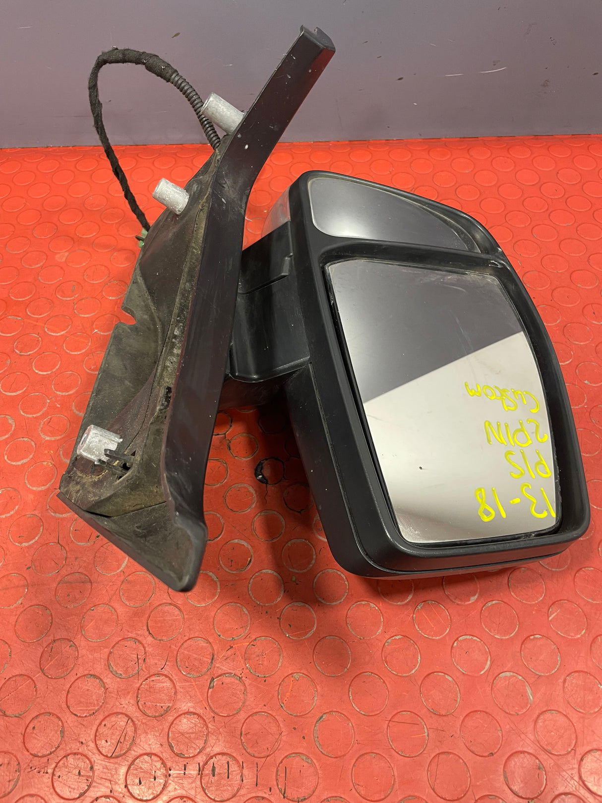 Ford Transit Custom WING MIRROR Passengers Side 2 PIN 2013-2018 P/N BK2117683CEW - 1