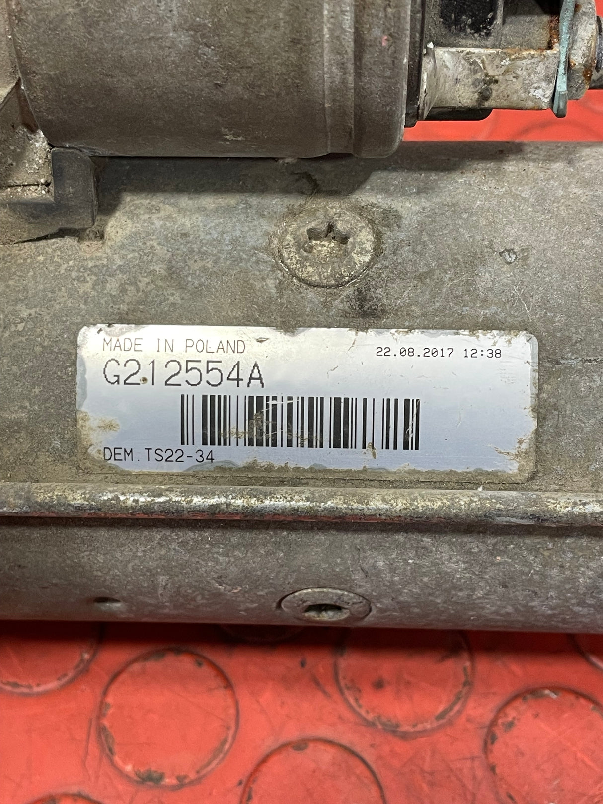 Ford Transit Custom STARTER MOTOR 2.2 AFTER MARKET 2013-2018 P/N BK3T11000DB / TS2234