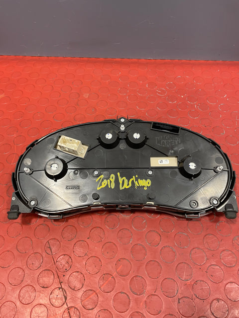 Citroen Berlingo/Peugeot Partner DASH CLOCKS INSTRUMENT CLUSTER 2008-2018 P/N 9801642580