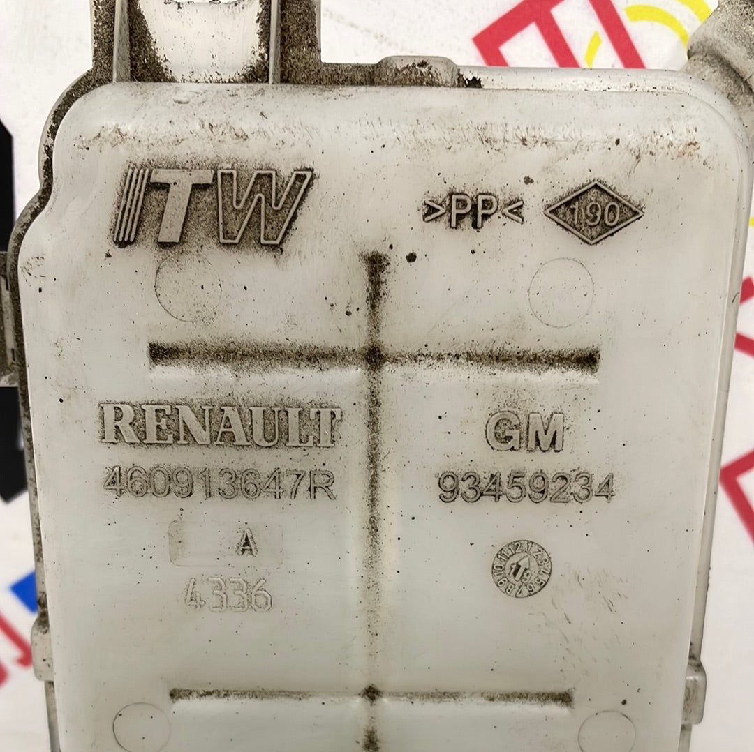 Renault Trafic/ Vauxhall Vivaro BRAKE FLUID RESERVOIR 2016 P/N 460913647R