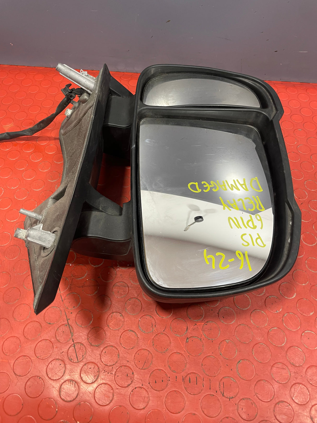Citroen Relay/Peugeot Boxer/Fiat Ducato WING MIRROR Passengers Side 6 PIN (Broken Indicator Light) 2016-2025 P/N 735517073