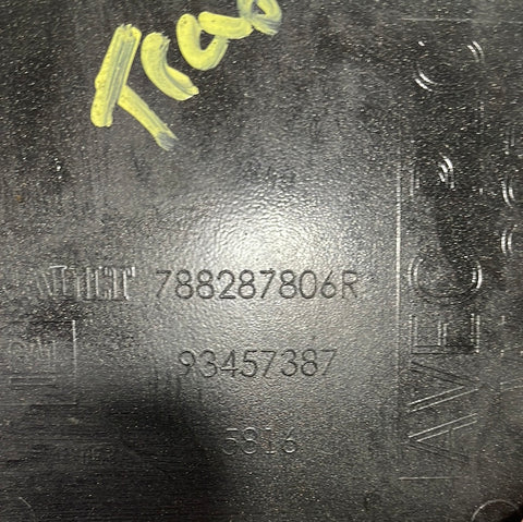 Renault Trafic/Vauxhall Vivaro/Nissan NV300 UNDER FUEL FILLER FLAP PASSENGER'S SIDE (Metallic Black) 2014-2019 P/N 788287806R