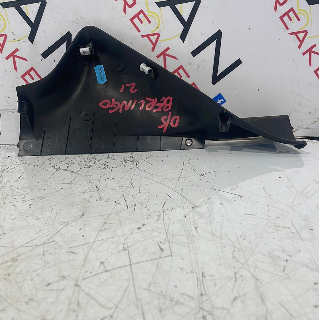 Citroen Berlingo/Peugeot Partner/Vauxhall Combo/Toyota Proace City INTERIOR TRIM O/S DRIVERS SIDE P/N 9830752377