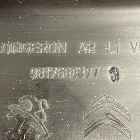 Citroen Berlingo/Peugeot Partner/Toyota Proace City/Vauxhall Combo PASSENGER SIDE N/S SLIDING DOOR TRIM 2019-2024 P/N 9817666377