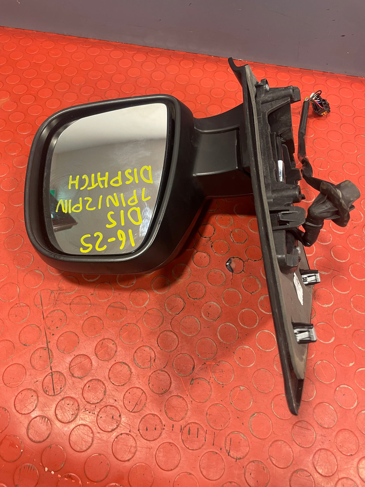 Citroen Dispatch/Peugeot Expert/Vauxhall Vivaro/Totoya Proace/Fiat Scudo ELECTRIC WING MIRROR 7 PIN / 2 PIN Driver's Side 2016-2025 P/N 98087016XT