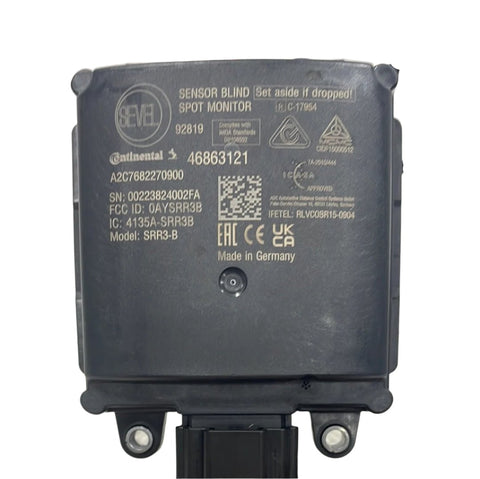 Citroen Relay/ Peugeot Boxer/ Fiat Ducato PASSENGER LEFT SIDE BLIND SPOT SENSOR MONITOR WITH LOOM P/N OAYSRR3B