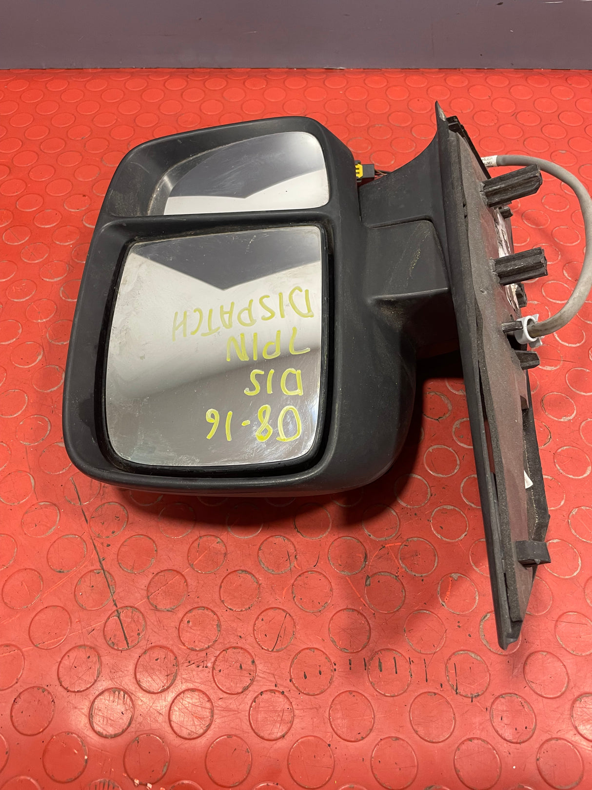 Citroen Dispatch/Peugeot Expert/Toyota Proace/Fiat Scudo WING MIRROR Driver's Side 7 PIN 2008-2016 P/N 14007428XT - 2