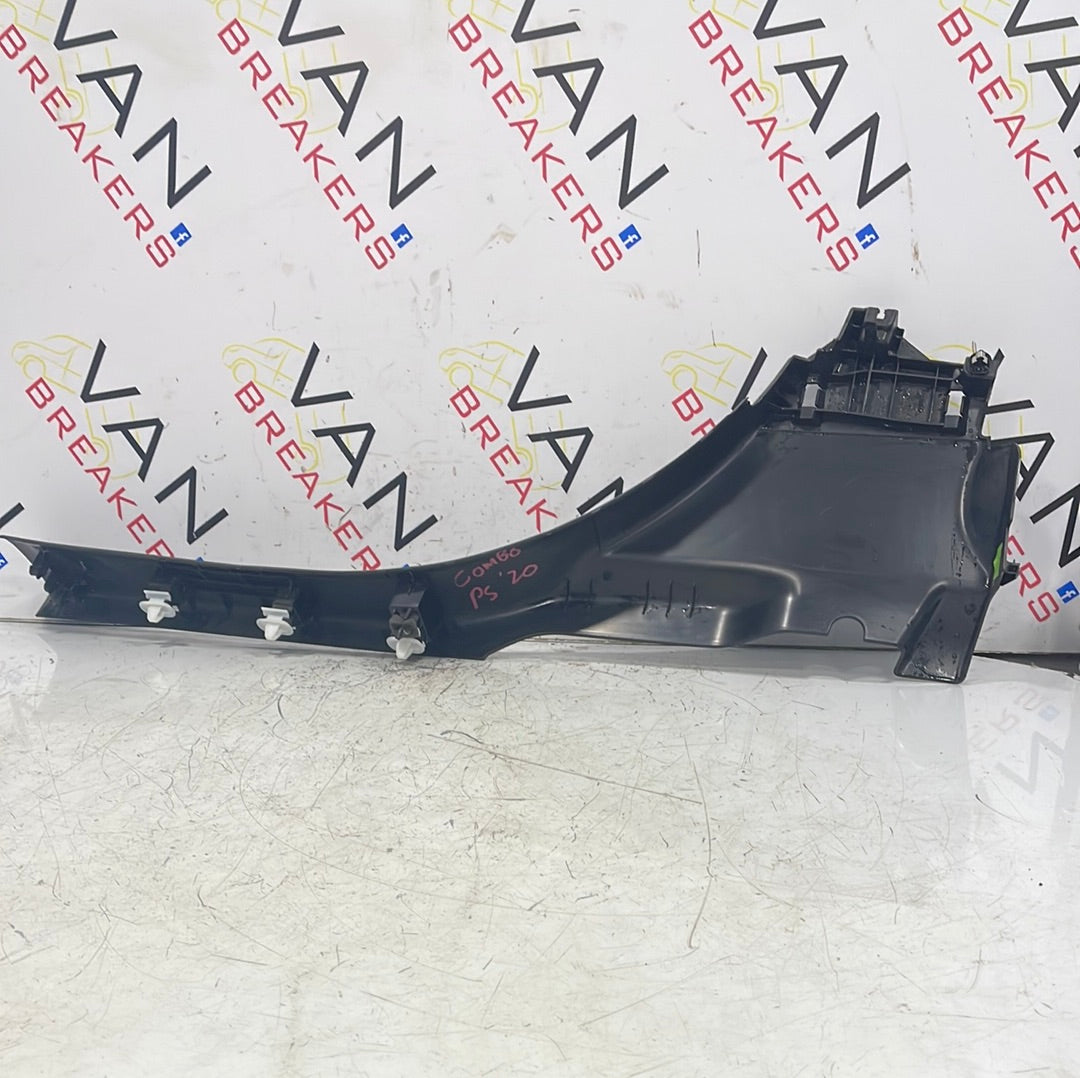Citroen Berlingo/Peugeot Partner/Vauxhall Combo/Toyota Proace City PASSENGER SIDE N/S B PILLAR AND KICK GUARD TRIM P/N 96642V