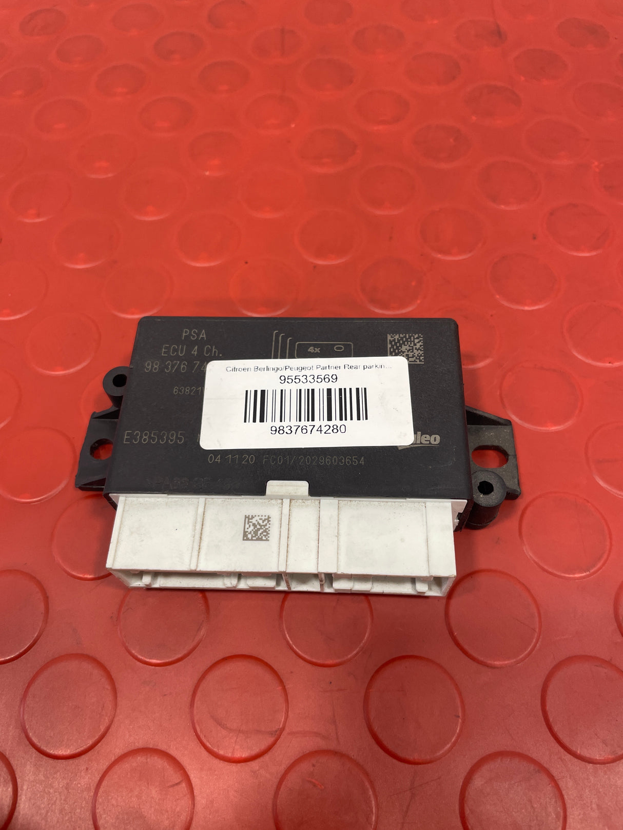 Citroen Berlingo/Peugeot Partner/Toyota Proace City/Vauxhall Combo PARKING SENSOR CONTROL MODULE 2019- 2023 P/N 9837674280