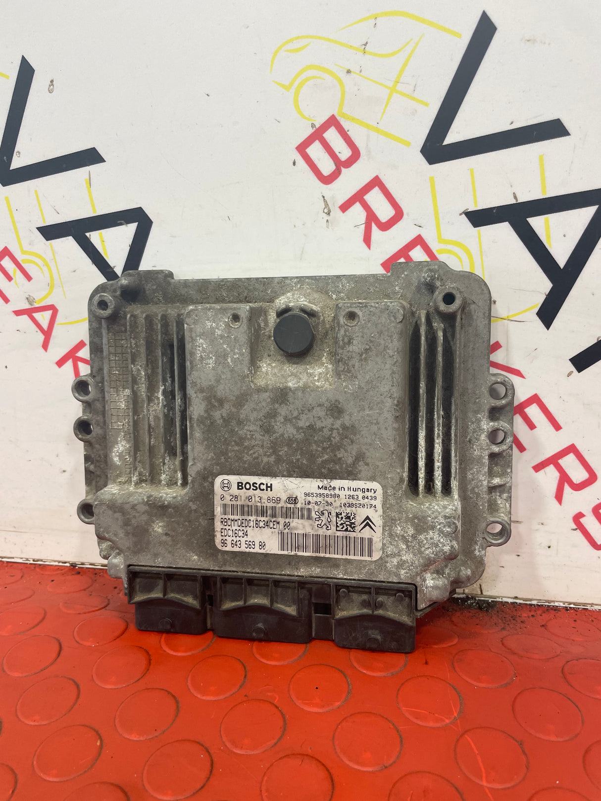 Citroen Dispatch/Peugeot Expert 1.6 HDI ECU 2008-2018 P/N 9664356980