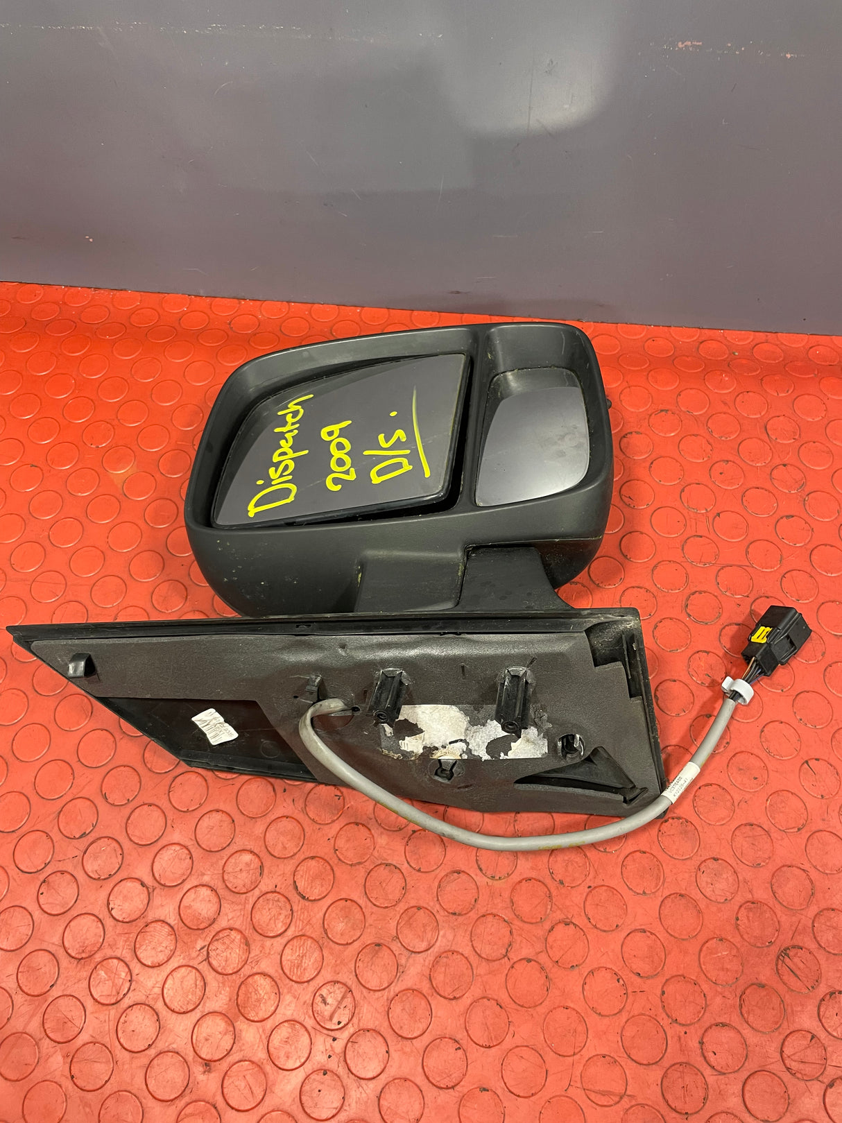 Citroen Dispatch/Peugeot Expert/Vauxhall Vivaro WING MIRROR Driver's Side O/S 2009 P/N 12473050 - 1