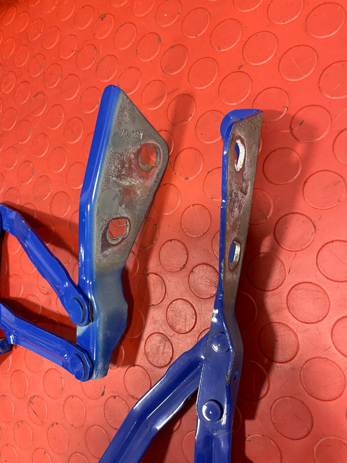 Ford Transit Custom BONNET HINGES (BLUE) (PAIR) MK8 2014-2018 P/NA BK2116801
