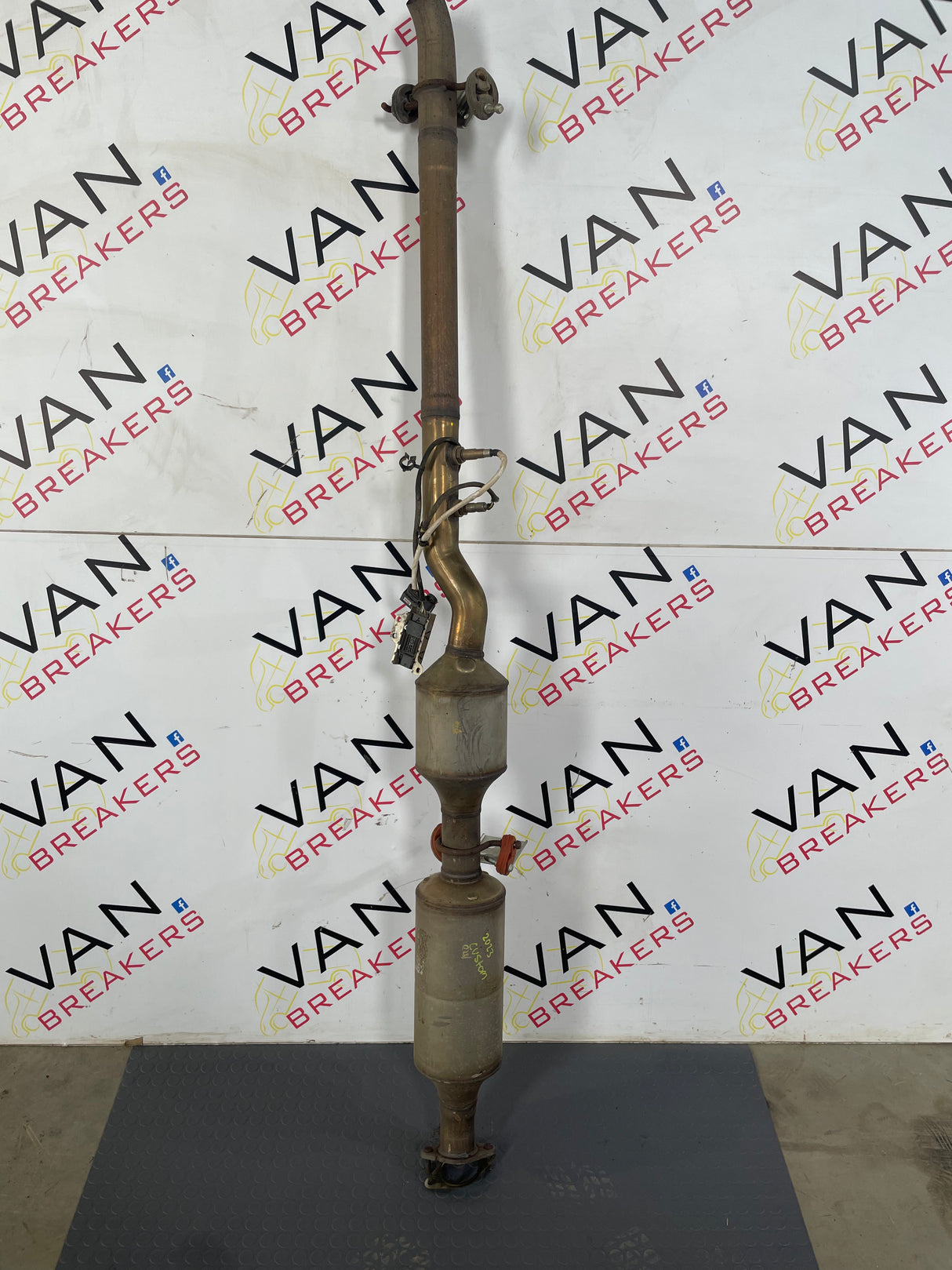 Ford Transit Custom EXHAUST WITH LAMBDA SENSOR WITH SENSORS 2019-2023 P/N 3373871