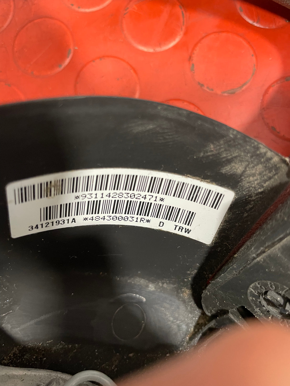 Renault Master/Vauxhall Movano STEERING WHEEL 2014-2021 P/N 484300031R