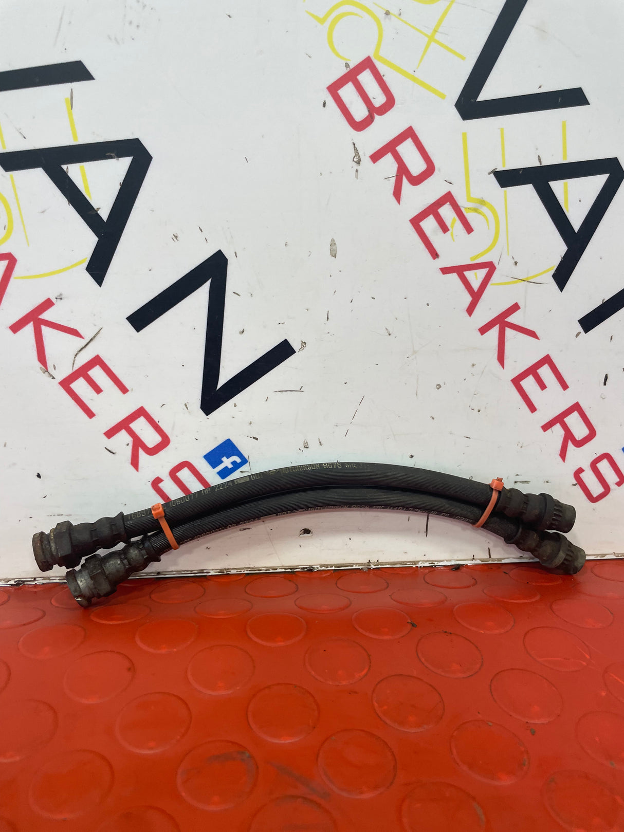 Renault Master REAR BRAKE HOSES 2017 P/N 1080077
