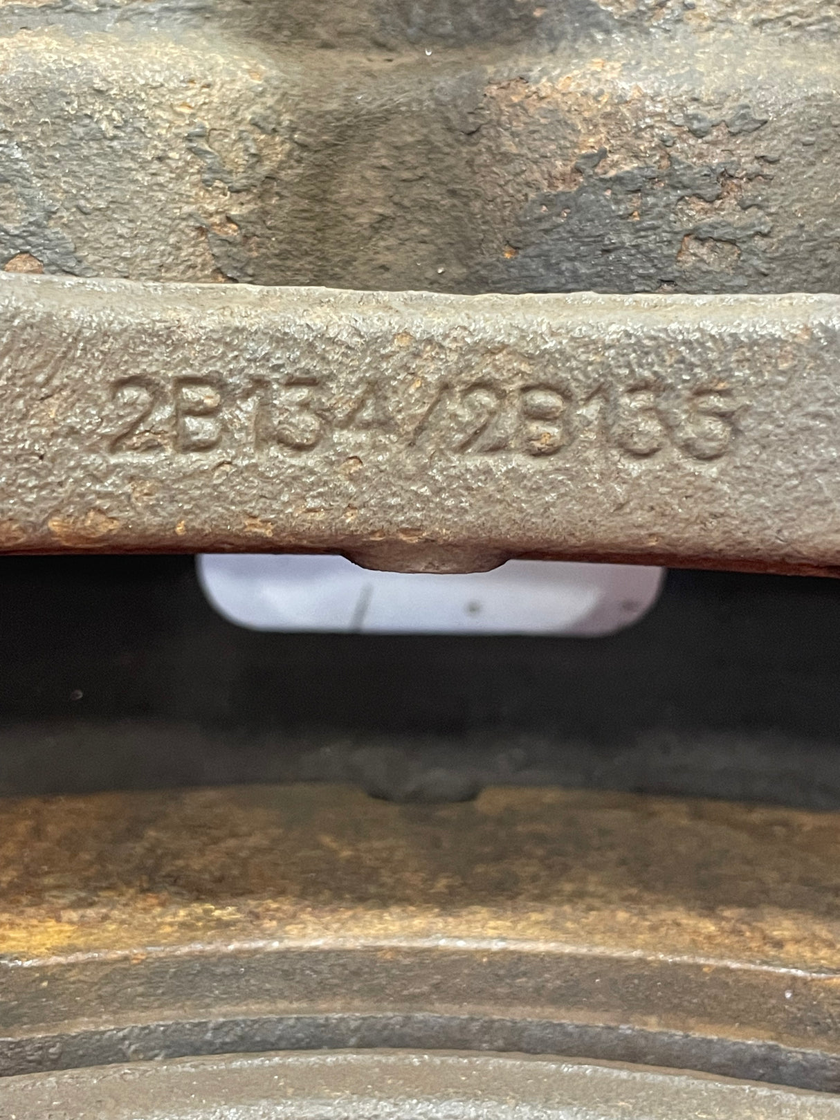 Ford Transit Custom PASSENGER SIDE FRONT BRAKE CALIPER AND CARRIER 2013-2018 P/N 2B294