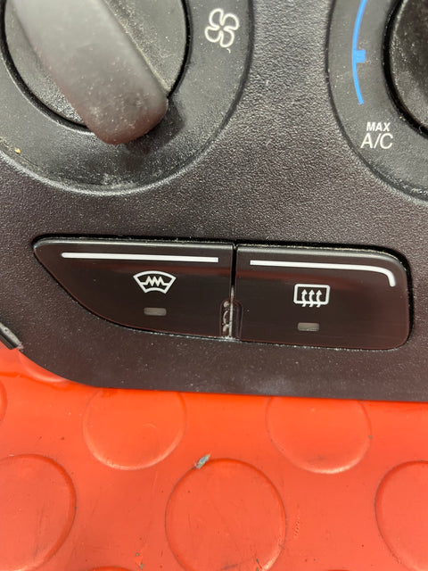 Ford Transit Connect HEATER CONTROL PANEL WITH FRONT AND REAR HEATED WINDOW SWITCHES 2014 P/N AM5T18549-HW