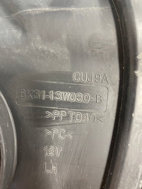 Ford Transit HEADLIGHT ASSEMBLY BLACK INTERIOR Passenger's Side (with Visible Lens Scratches) MK8 2.0 P/N GK3113W030AA / BK3113W030B