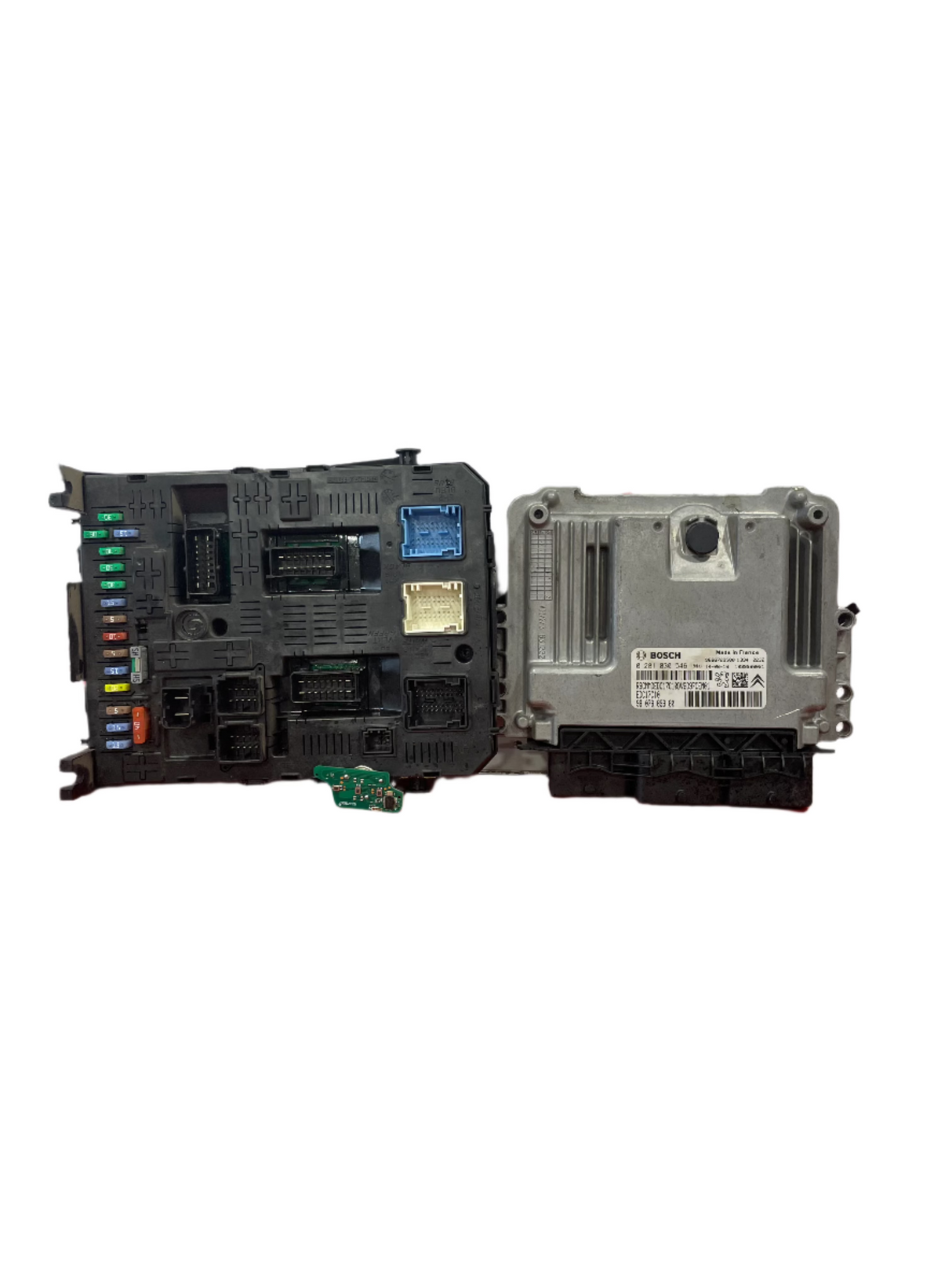 Citroen Berlingo/Peugeot Partner FULL BSI KIT WITH KEY CHIP 2009-2013 P/N 967847708001