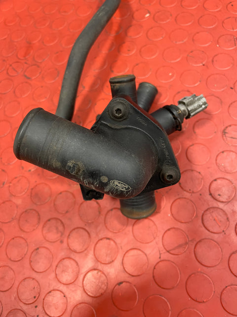 Ford Transit Euro 5 Mk7 Mk8 THERMOSTAT HOUSING w/ Switch & Sensor 2.2 TDCI 2018 P/N BK3Q8A586AB