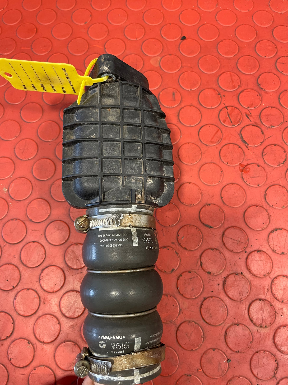 Citroen Berlingo/Peugeot Partner BOOST PIPE 2008-2018 P/N 9687261180 / 9685598580