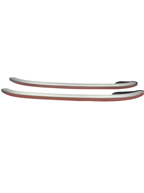 Nissan Navara D23 Mk3 Double Cab ROOF BAR RAILS SLIVER (PAIR) 2015-2021 P/N 731544JG2A