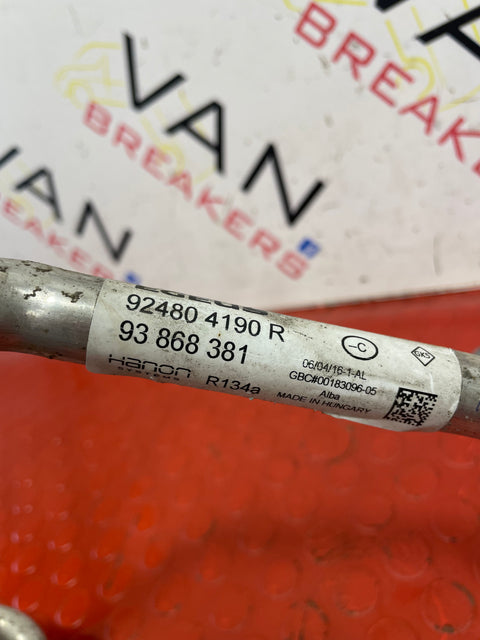 Vauxhall Vivaro AIR CONDITIONING PIPE 2015-2019 1.6D P/N 924804190R