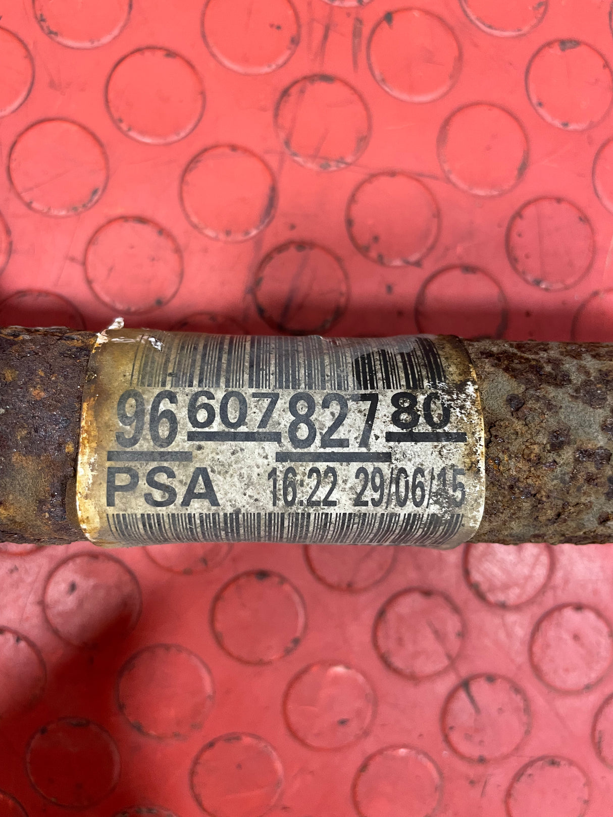 Citroen Berlingo/Peugeot Partner DRIVESHAFT Passenger Side 1.6 2008-2018 P/N 9660782780 - 1