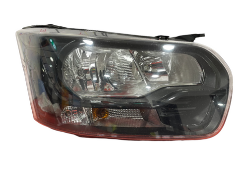 Ford Transit MK8 DRIVERS SIDE HEADLIGHT WITH BLACK INSERT 2016-2019 P/N GK3113W029AA