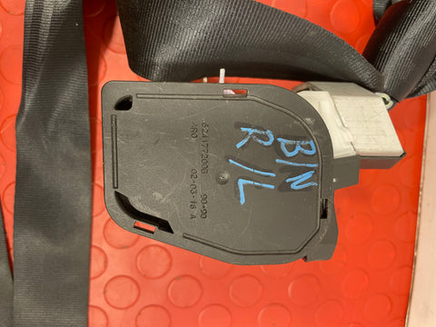Ford Transit MK8 Tipper Crew Cab REAR RIGHT SEAT BELT P/N BK31V611B68CBW