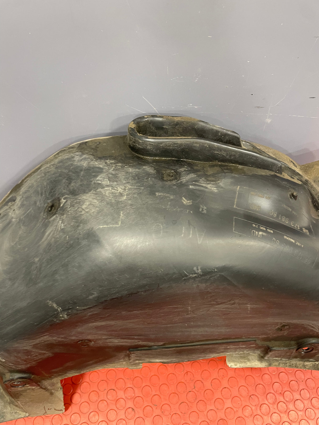 Citroen Berlingo/Peugeot Partner REAR LEFT INNER WING LINER SPLASH GUARDS 2019 P/N 9817398180 / 9817398380