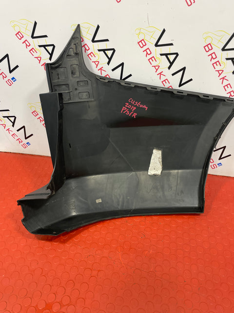 Ford Transit Custom N/S PASSENGER SIDE REAR BUMPER CORNER (NO SENSOR) 2016-2023 P/N GK2117927A / BK2117927A