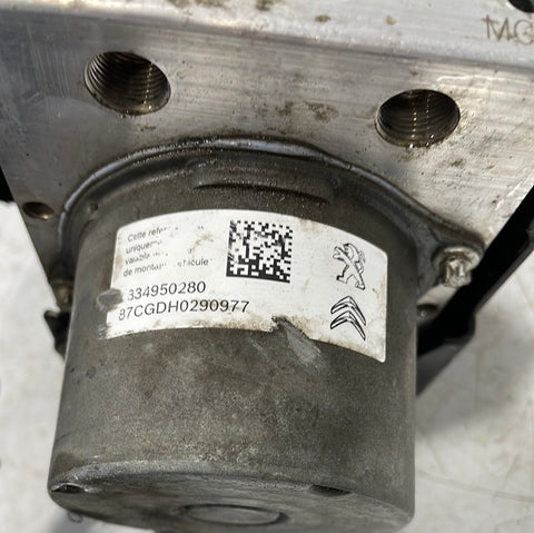 Citroen Berlingo/Peugeot Partner/Vauxhall Combo/Toyota Proace City ABS PUMP AND BRACKET 1.5 HDI 2019-2024 P/N 0265293542