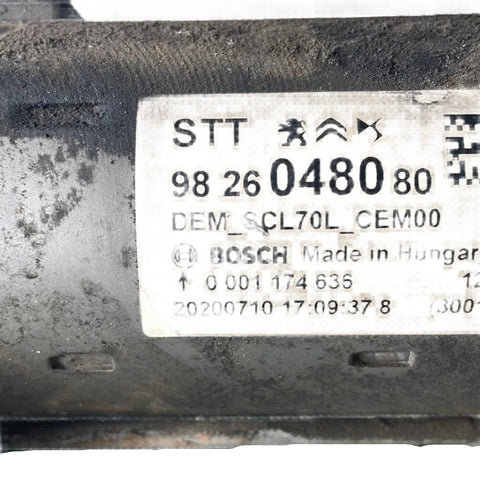 2020 Peugeot/Citroen Boxer/Relay Starter Motor