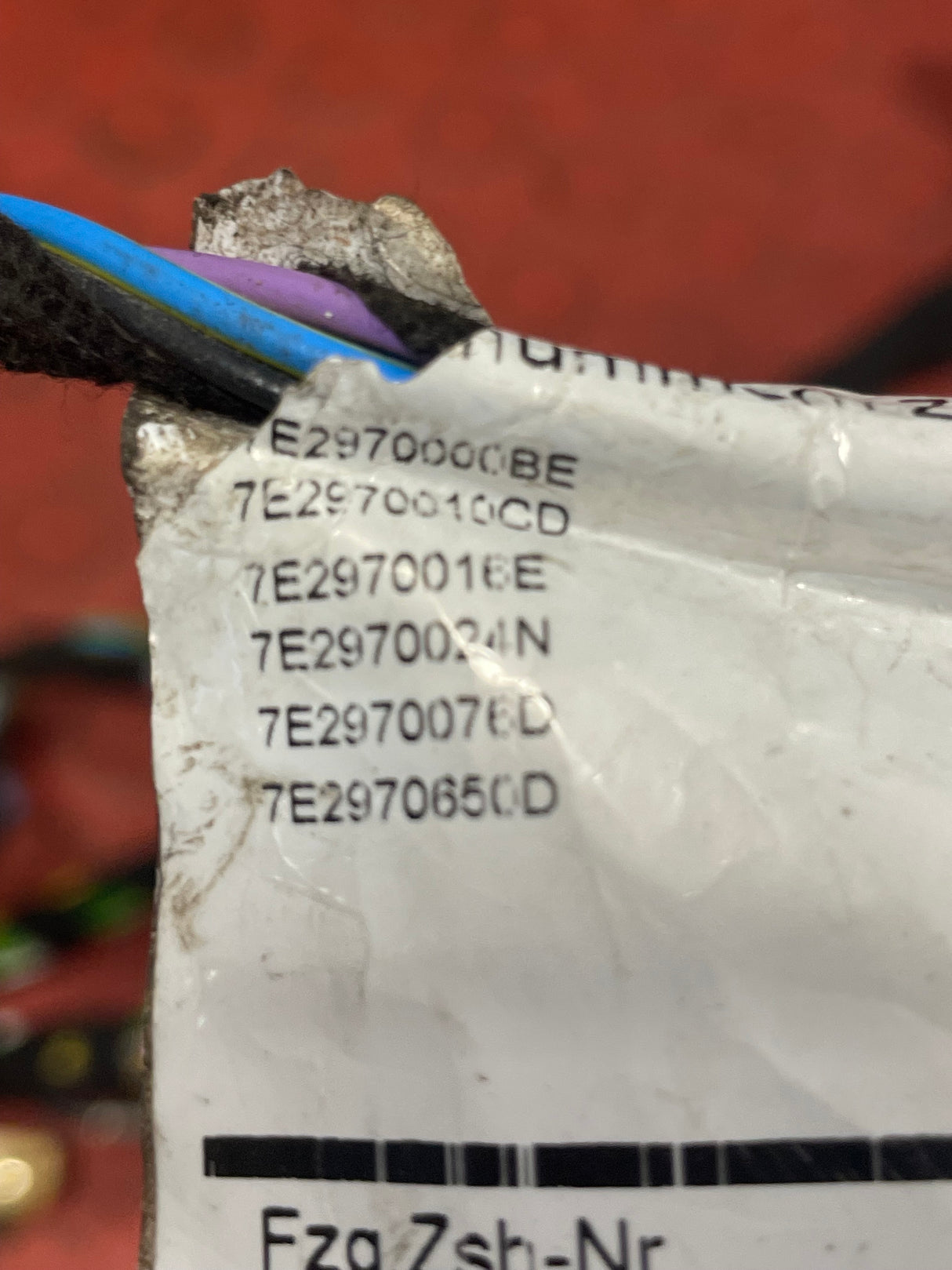 Volkswagen Transporter T6 DOOR WIRING LOOM Drivers Side 2015-2019 P/N 7E2970000BE