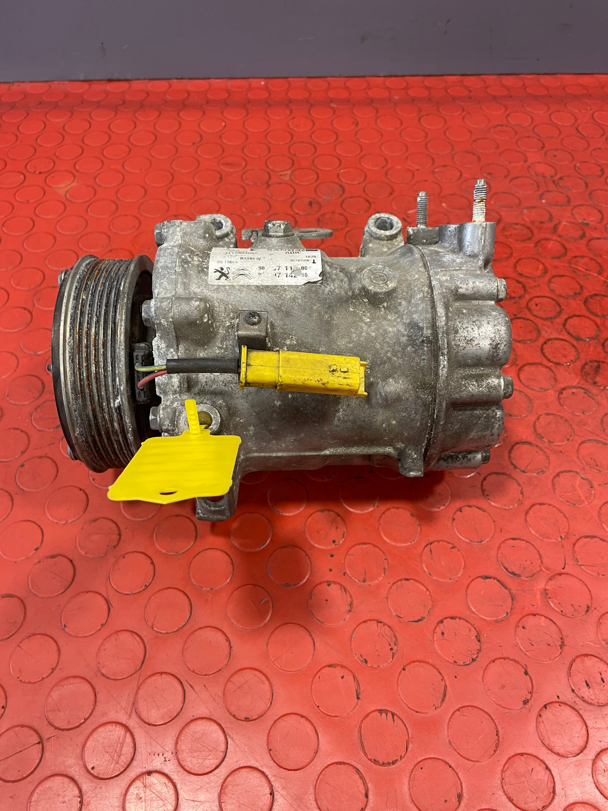 Peugeot Boxer/Citroen Relay AIR CONDITIONING PUMP 2020 P/N 9819711380