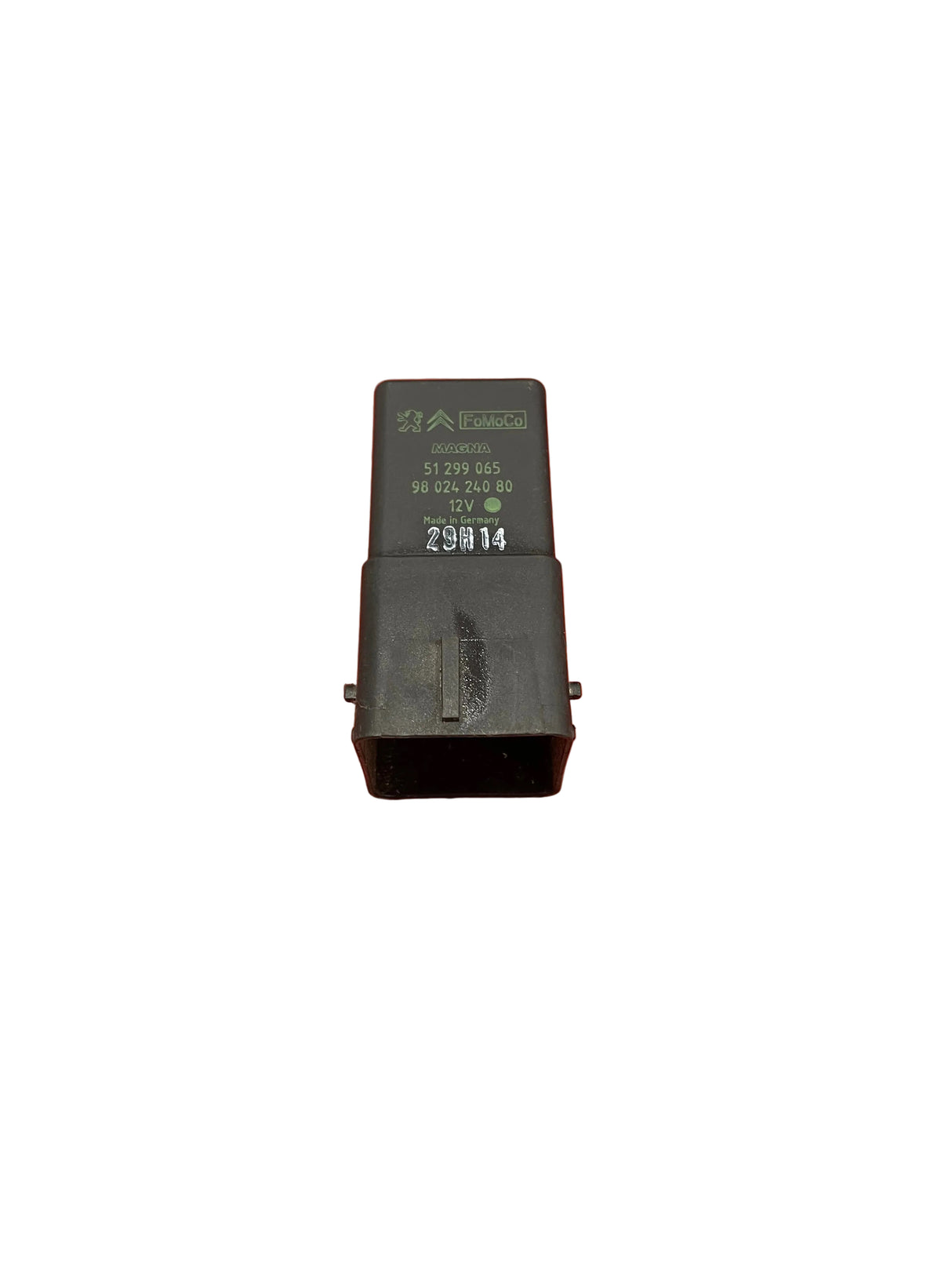 Citroen Berlingo/Peugeot Partner GLOW PLUG RELAY (8Pin) 2012-2018 P/N 9802424080