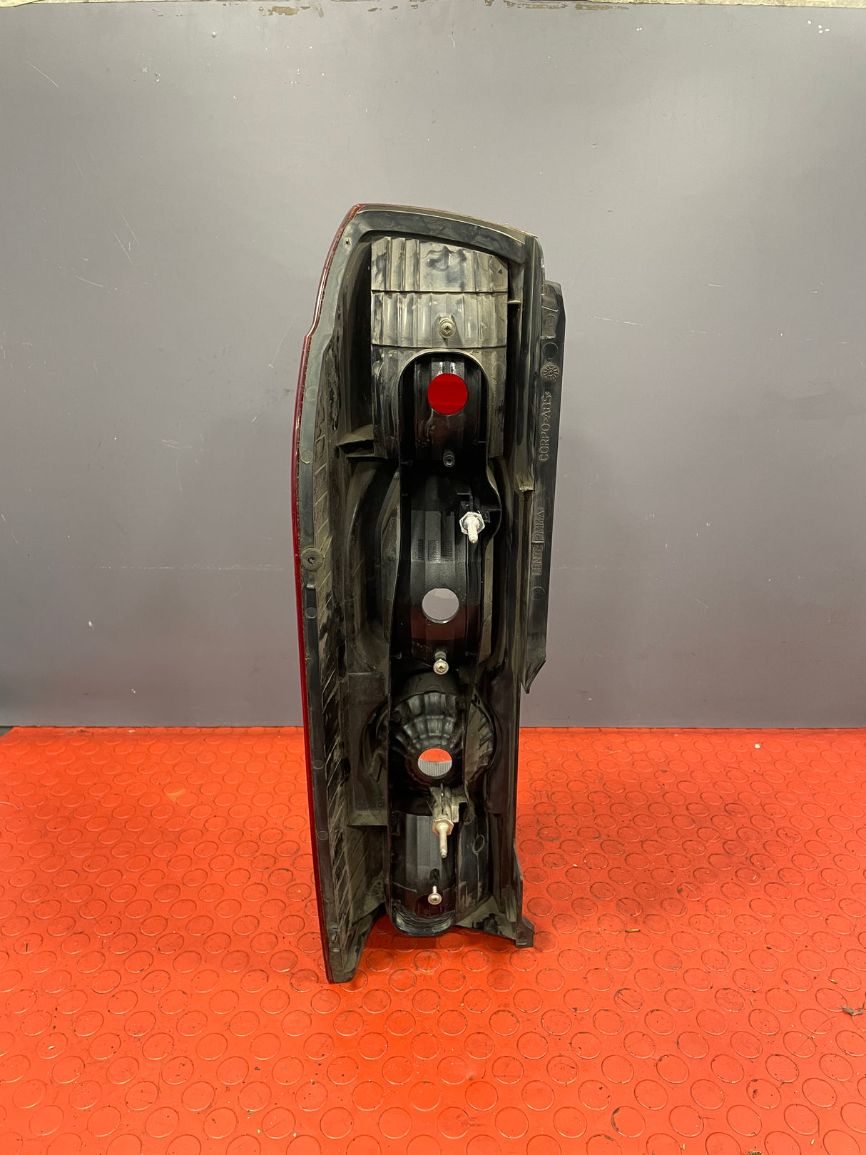 FIAT DUCATO REAR TAILLIGHT (W/O INSERT/BULB HOLDER SCRATCH LENS) Drivers Side Mk3 2006-2014 P/N 1344047080