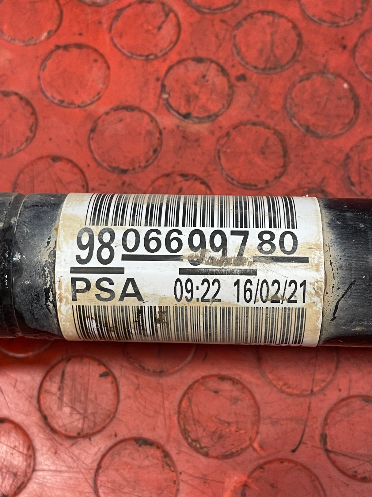 Citroen Berlingo/Peugeot Partner/Vauxhall Combo/Toyota Proace City DRIVESHAFT Drivers Side 1.5 2018-2025 P/N 9806699780 - 3