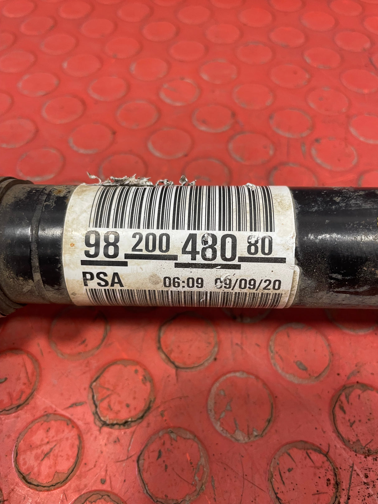 Citroen Berlingo/Peugeot Partner DRIVESHAFT ASSEMBLY Driver's Side 1.6 2008-2018 P/N 9660782880 - 3