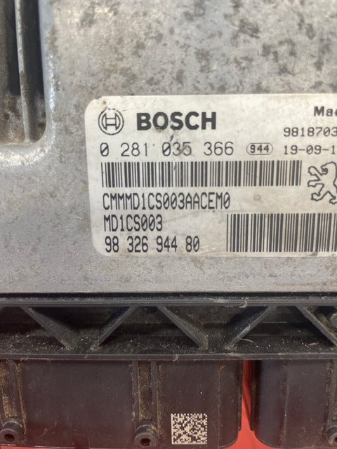 Peugeot Expert/Citroen Dispatch/Vauxhall Vivaro ECU MODULE    P/N 9832694480