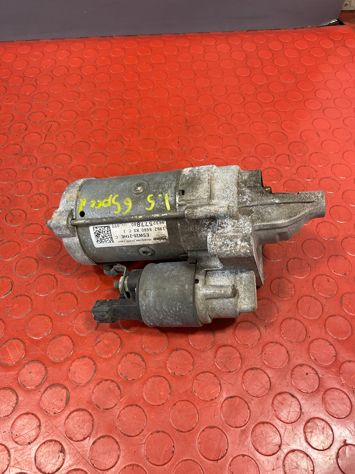 Citroen/Peugeot/Vauxhall/Toyota/Fiat STARTER MOTOR 6 Speed 1 PIN 1.5 2016-2025 P/N 9832577880 - 4