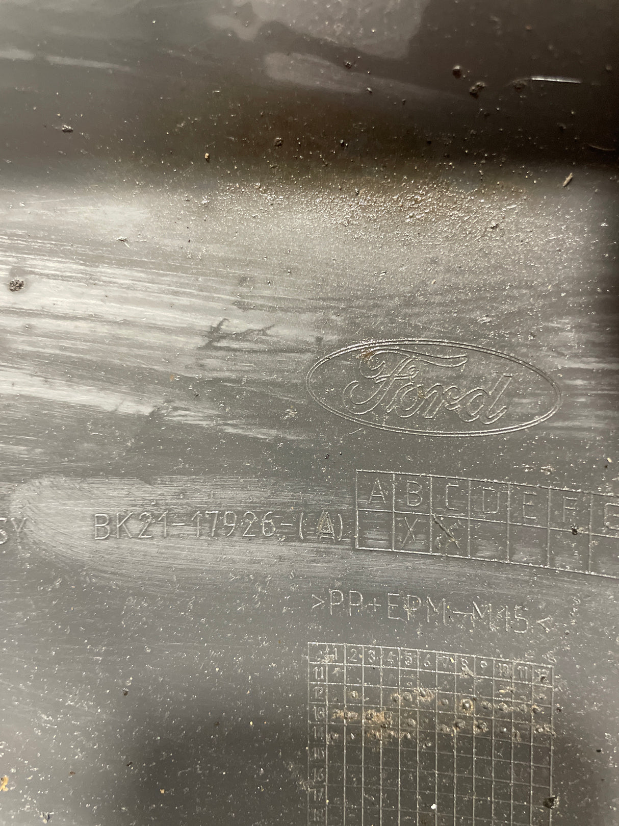 Ford Transit Custom REAR DRIVERSIDE BUMPER CORNER 2013/2023 P/N BK2117926A / GK2117926A