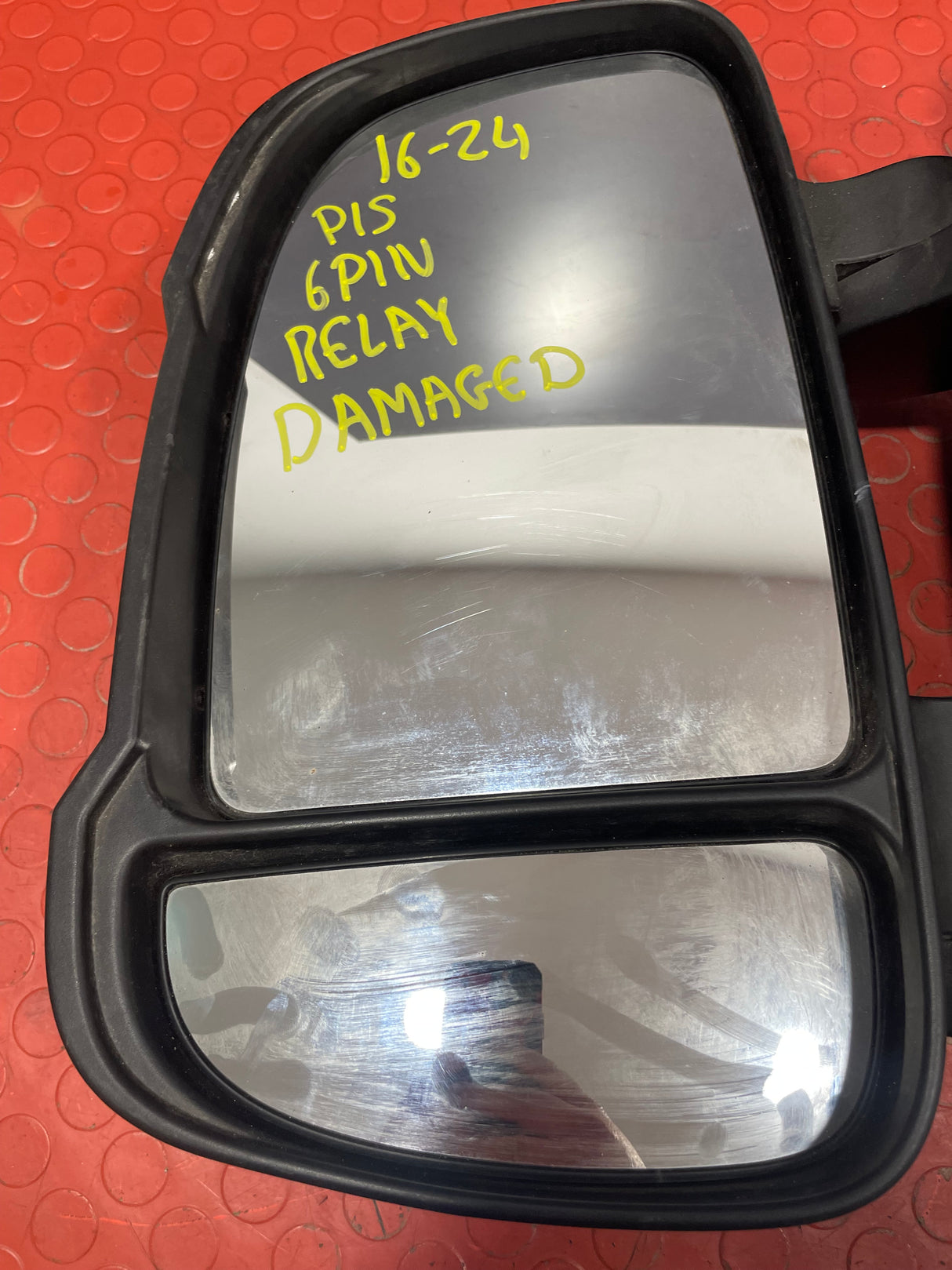 Citroen Relay/Peugeot Boxer/Fiat Ducato WING MIRROR Passengers Side 6 PIN (Broken Indicator Light) 2016-2025 P/N 735517073