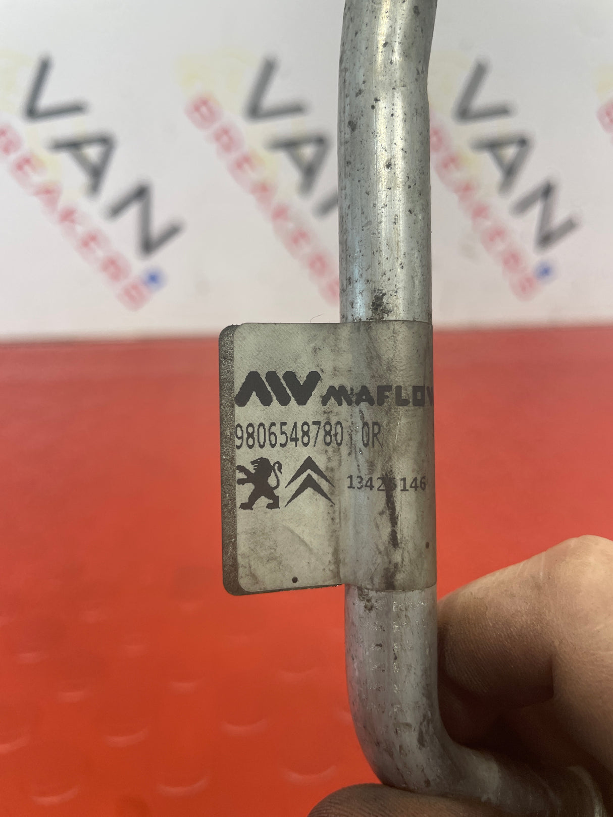 Citroen Dispatch/Vauxhal Vivaro/Toyota Proace/Peugeot Expert AIR CONDITIONING PIPE 2017-2023   P/N  9806548780