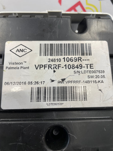 Renault Trafic MK3 Vauxhall Vivaro B  Speedometer (DAMAGED) 1.6 CDTI  2015-2019 P/N 248101069R