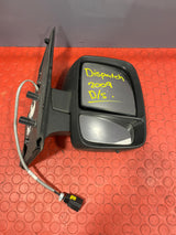 Citroen Dispatch/Peugeot Expert/Vauxhall Vivaro WING MIRROR Driver's Side O/S 2009 P/N 12473050 - 1
