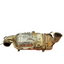 Citroen Berlingo/Peugeot Partner CATALYTIC CONVERTER DPF 1.6 2012-2016 (2*6 Pins) P/N 1005142X - 2 / 1005143X
