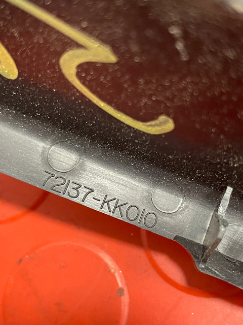 Toyota Hilux SEAT RAIL END CAP TRIM 2017  P/N 72137KK010